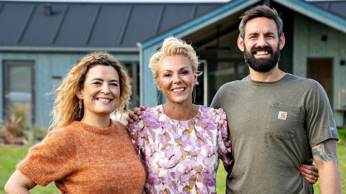 Camilla Kjems, Lene Beier og Patrick Bentsen. 