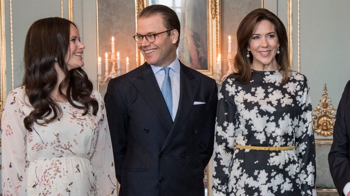 Prinsesse Sofia, prins Daniel og dronning Mary