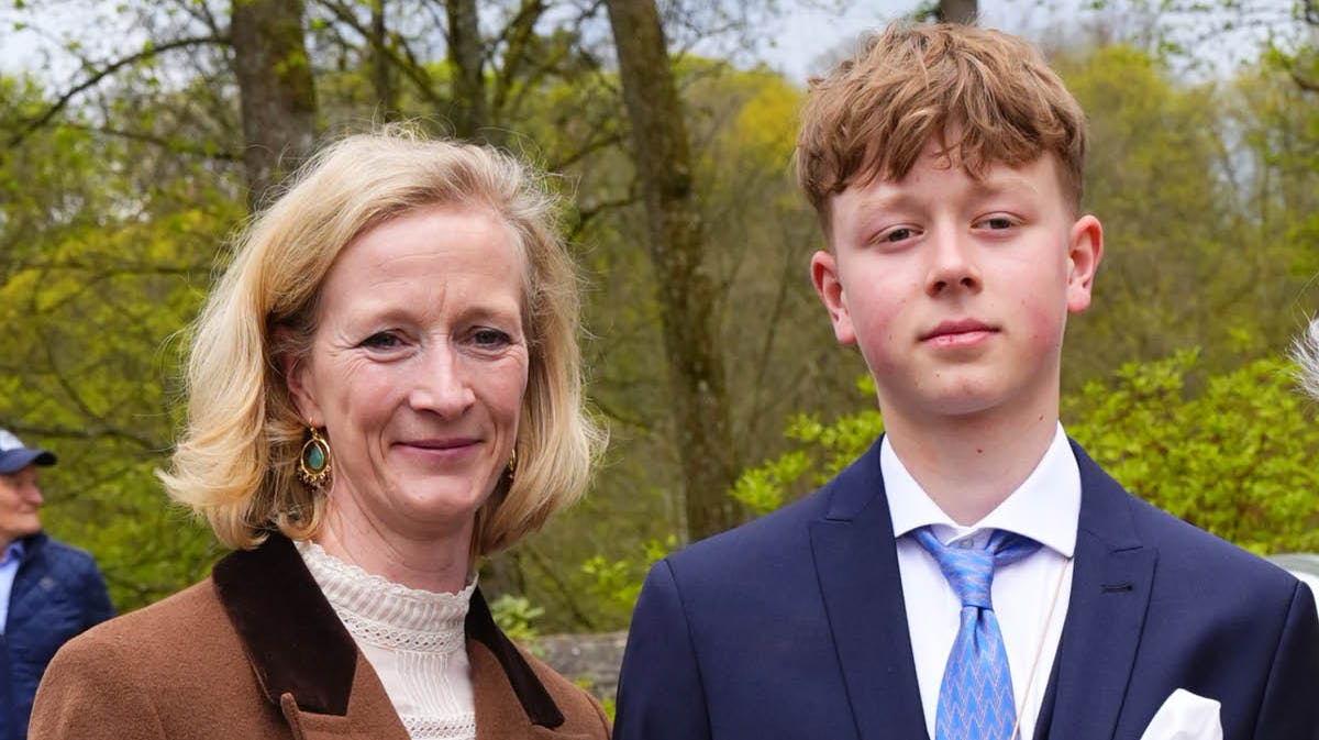 Prinsesse Nathalie og Konstantin. 