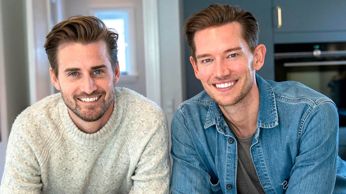 Frederik Haun og Morten Kjeldgaard.