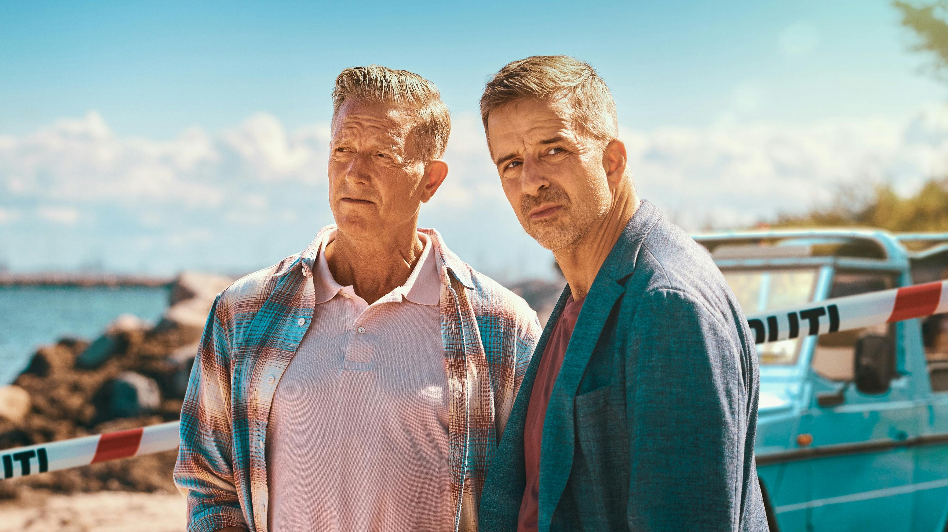 Peter Mygind og André Babikian i "Sommerdahl".