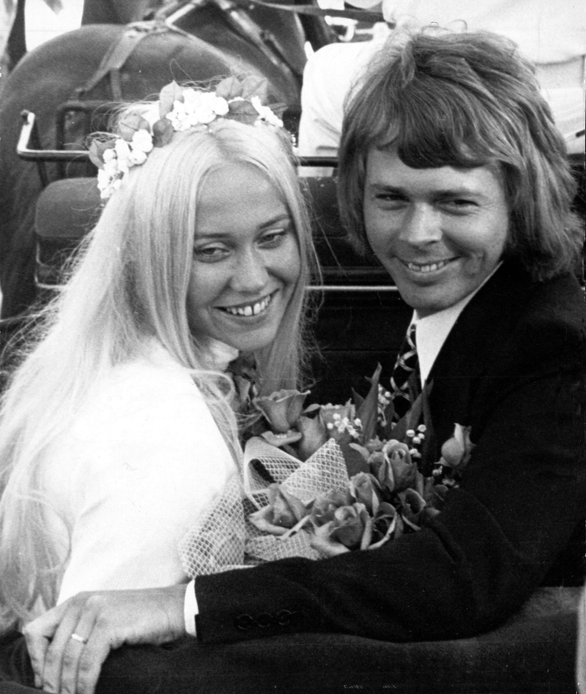 Björn Ulvaeus og Agnetha Fältskog.