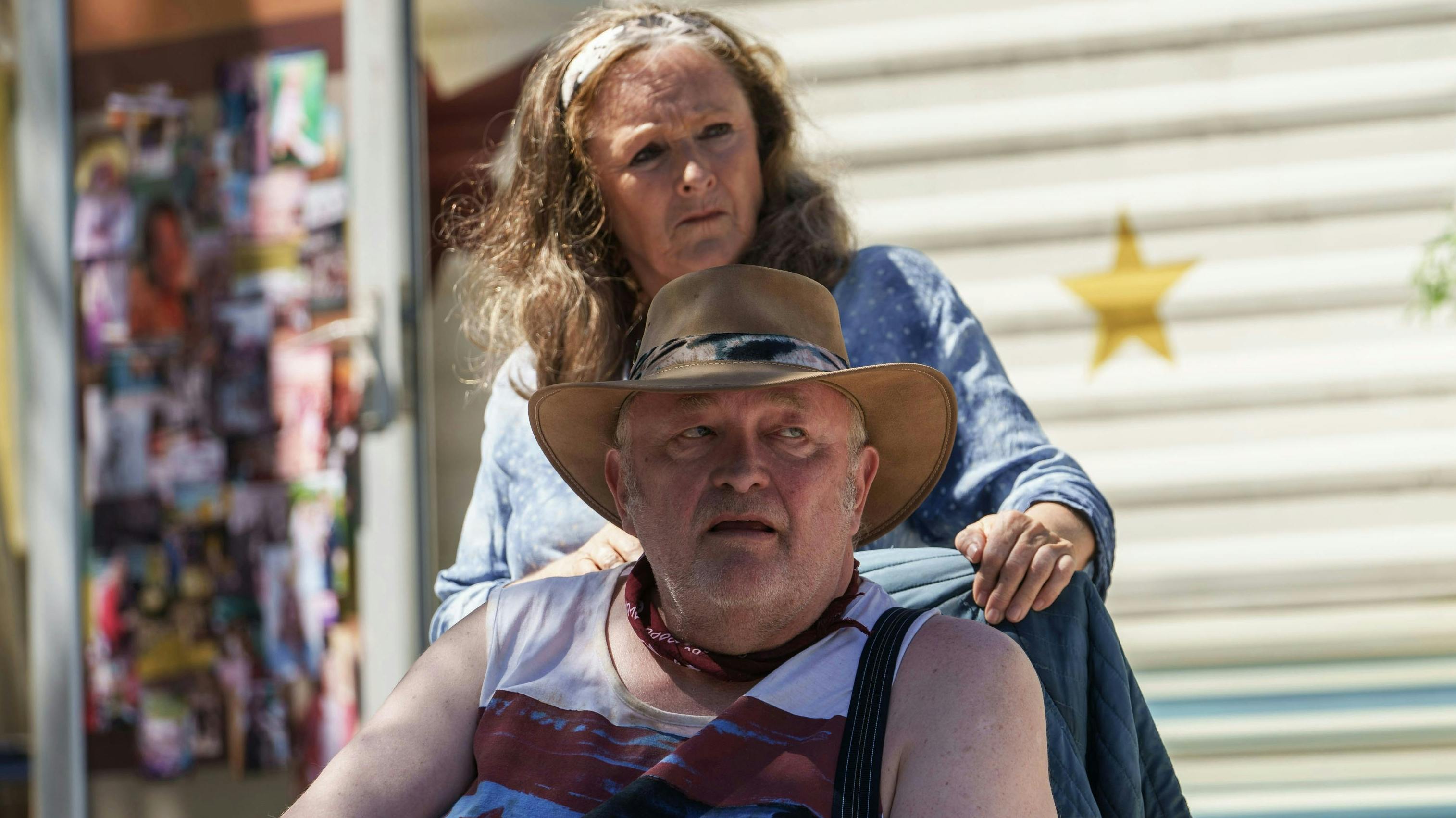 Bjarne Henriksen og Kirsten Lehfeldt i "Sommerdahl".