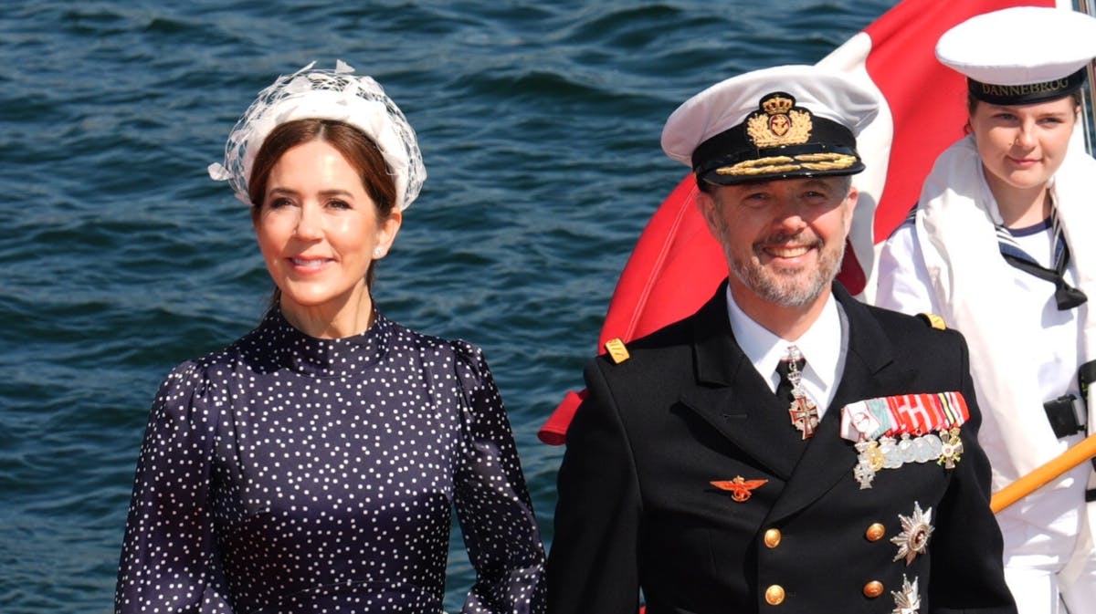 Dronning Mary og kong Frederik