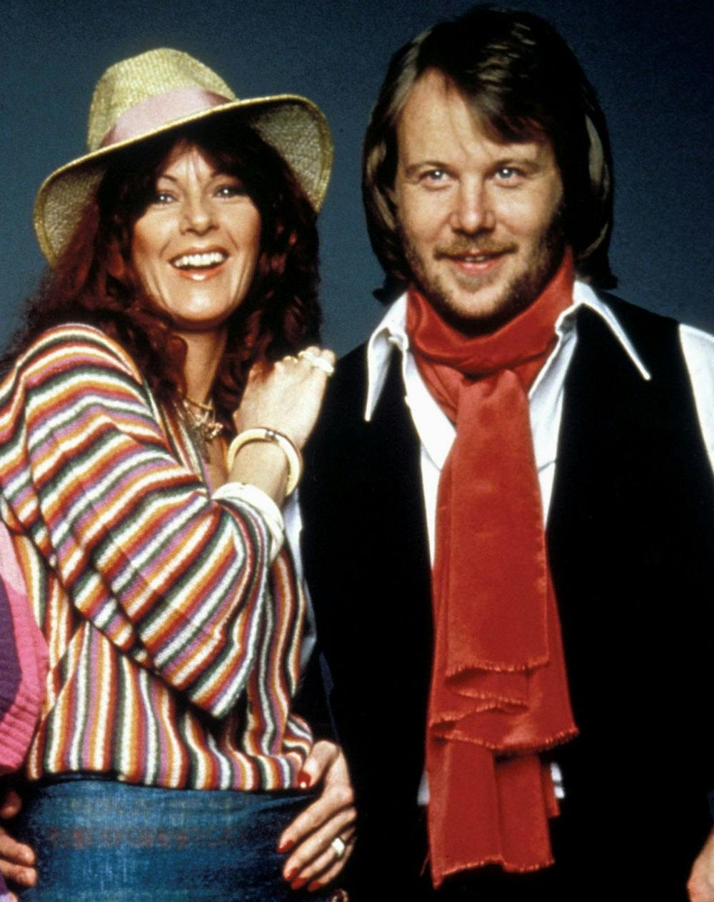 Anni-Frid Lyngstad og Benny Andersson.