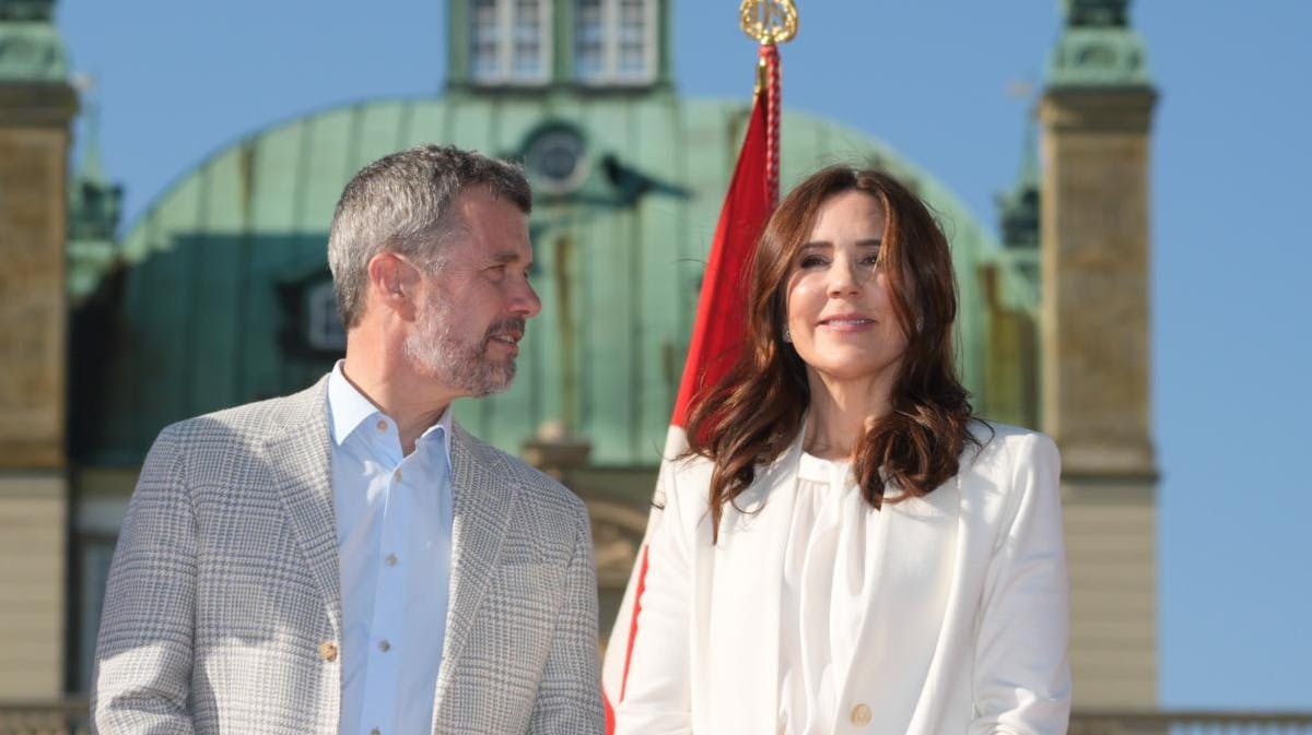 Dronning Mary og kong Frederik