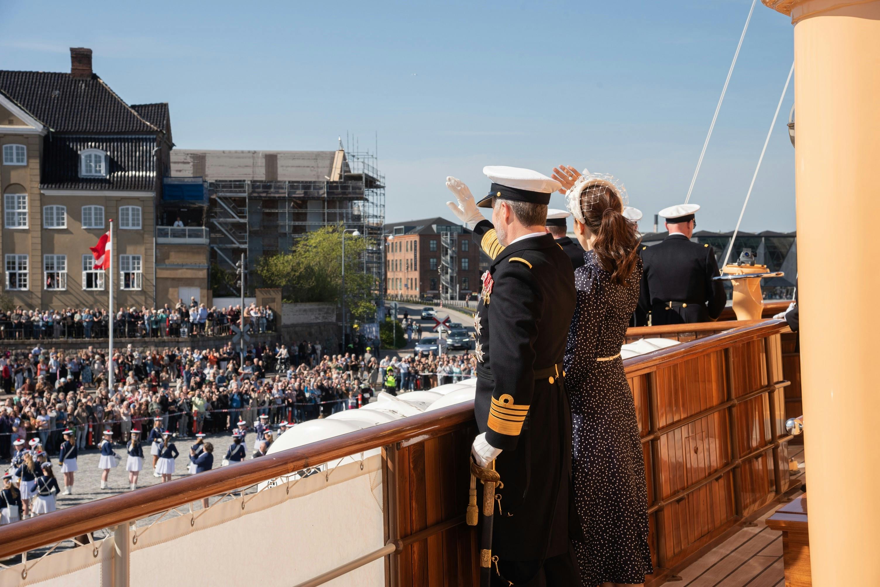 Dronning Mary og kong Frederik