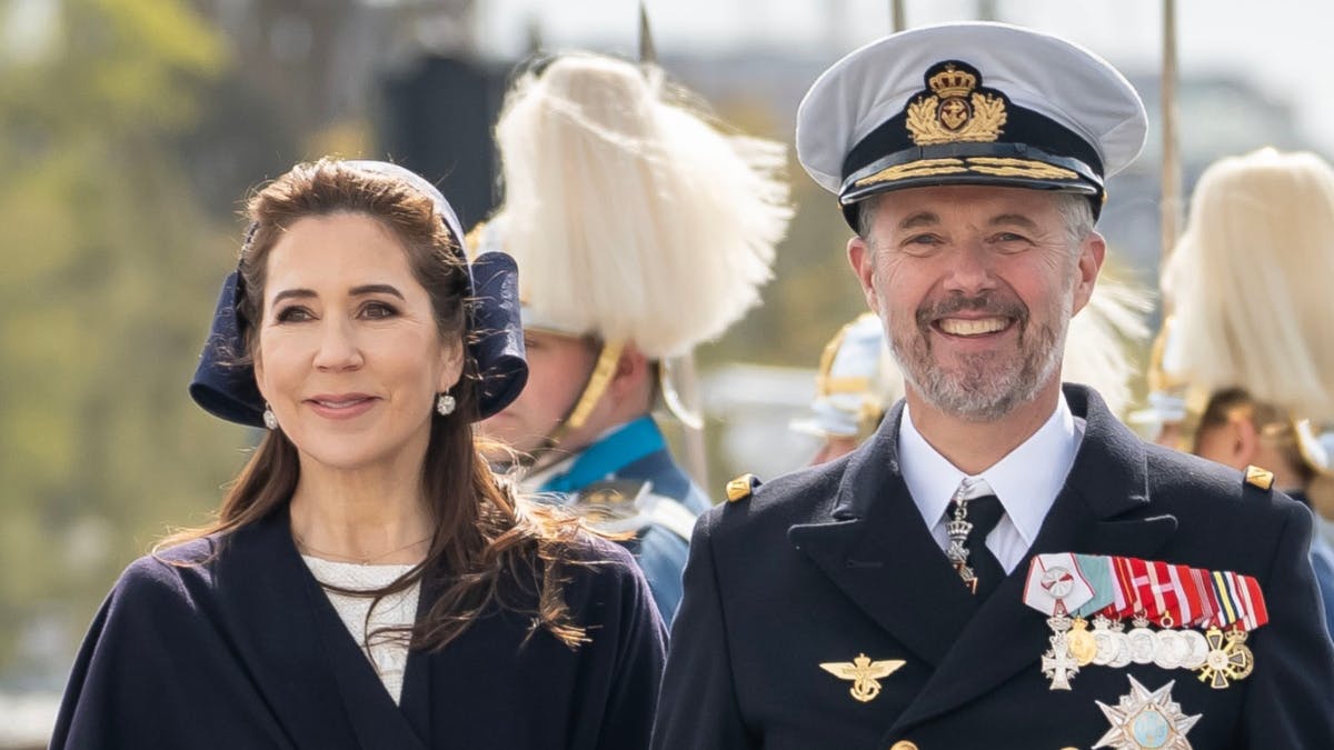 Dronning Mary og kong Frederik