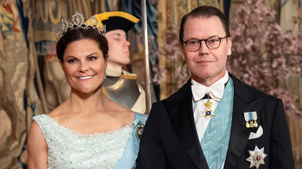 Kronprinsesse Victoria og prins Daniel