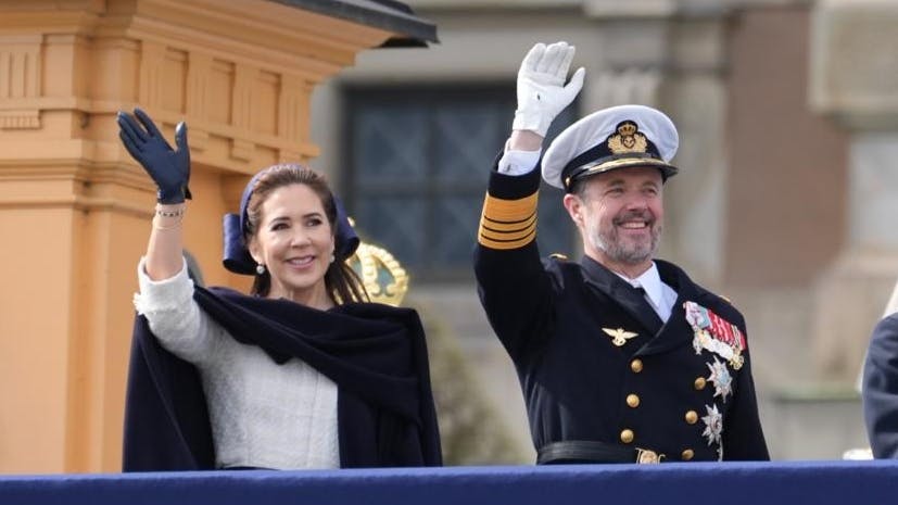 Dronning Mary og kong Frederik