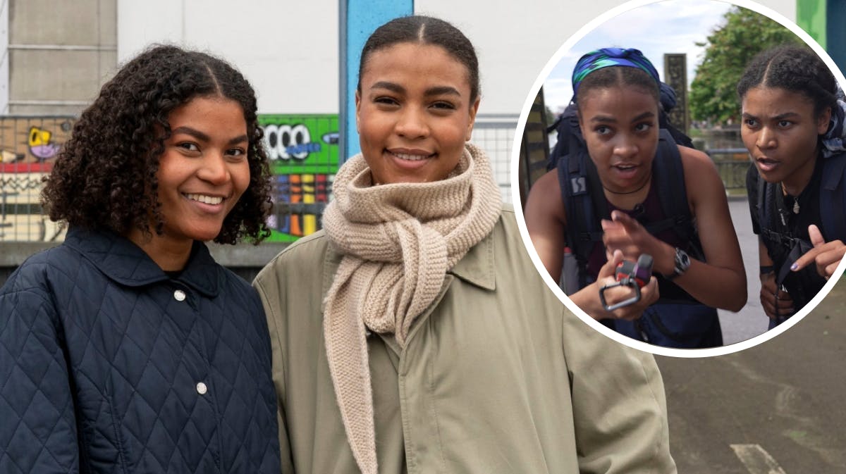 Tea og Tilde fra "Først til verdens ende". 