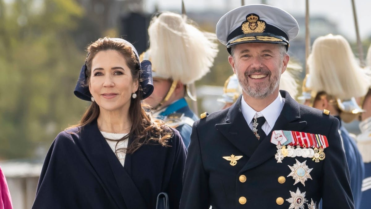 Dronning Mary og kong Frederik