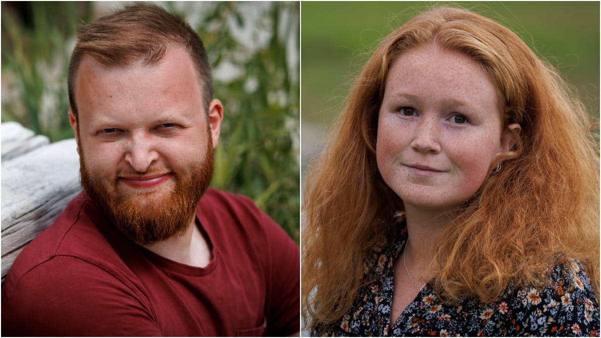 Rasmus og Sofie i "Kærlighed hvor kragerne vender"