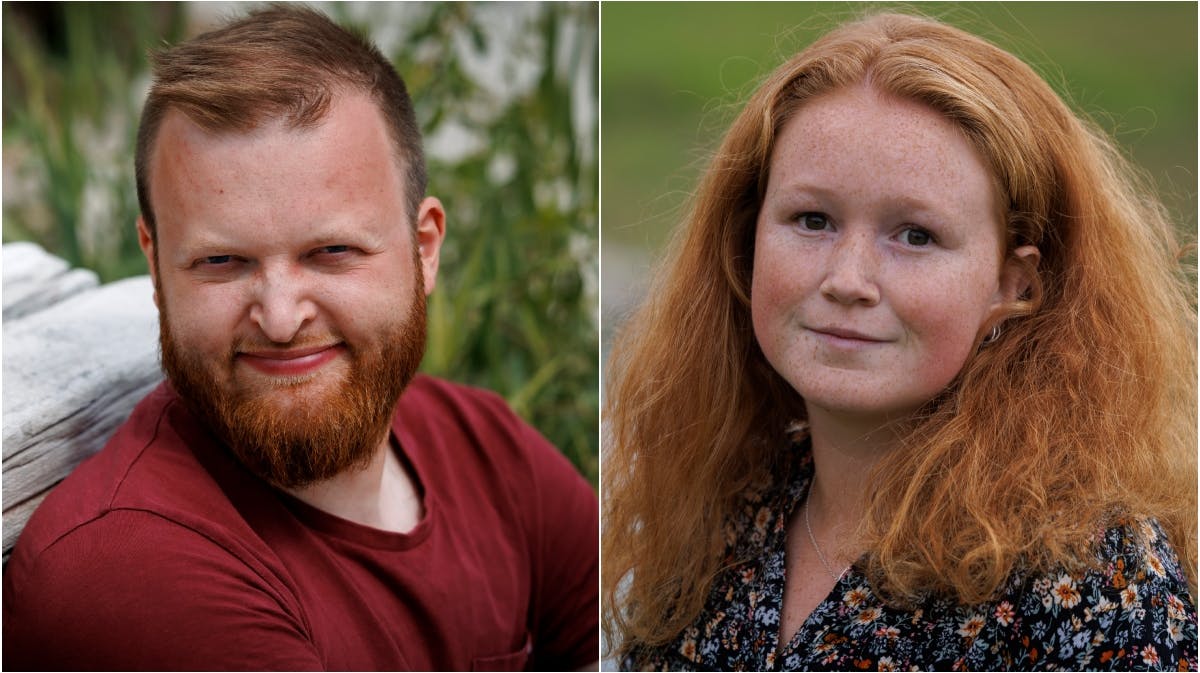 Rasmus og Sofie i "Kærlighed hvor kragerne vender"