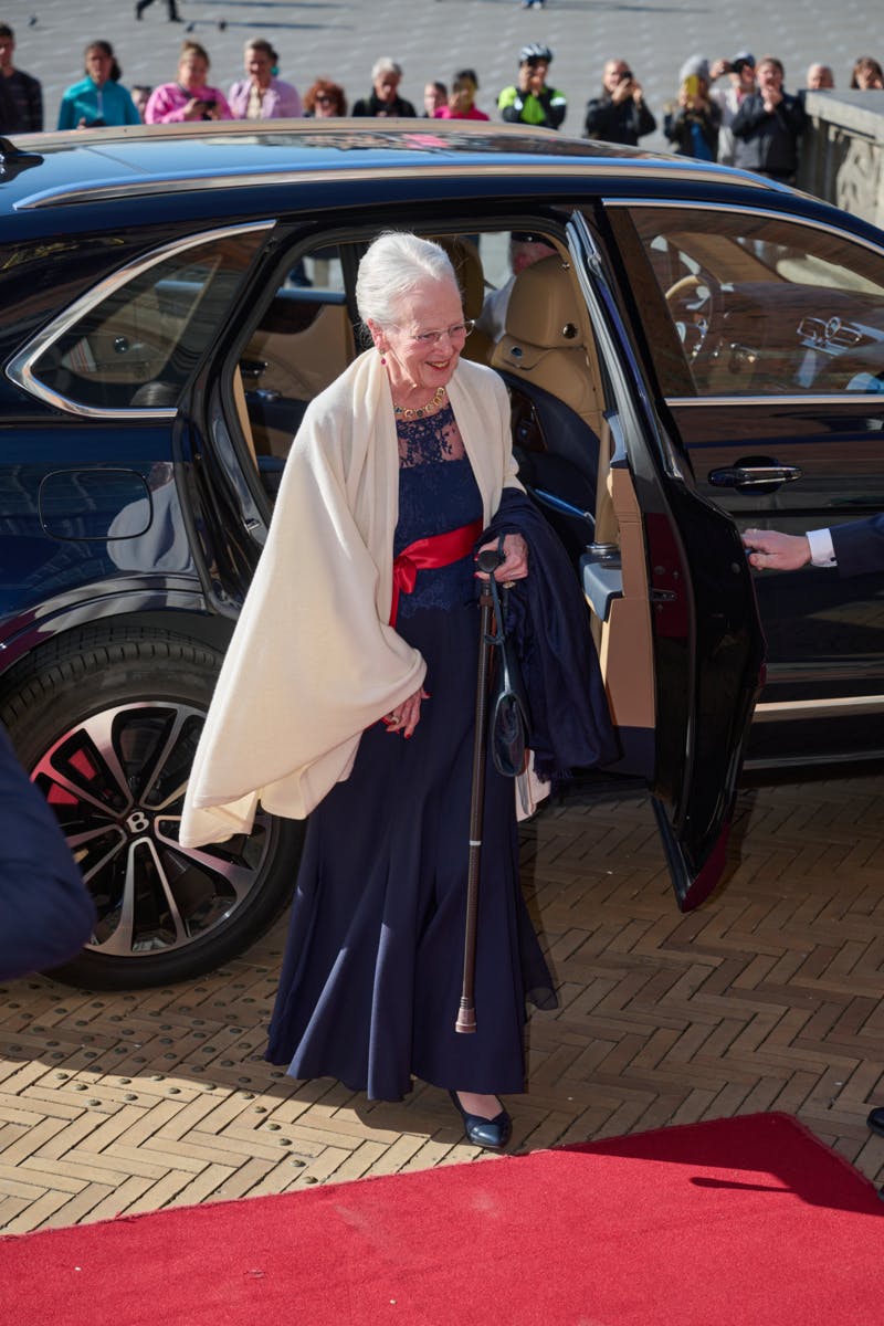 Dronning Margrethe er til stede ved Håndværkerforeningens Medaljeoverrækkelse