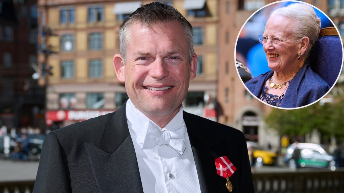 Andreas Mogensen og dronning Margrethe