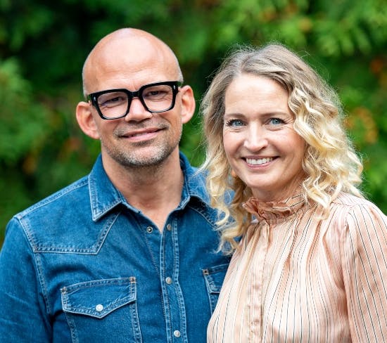 Anette Heick og Jesper Vollmer.