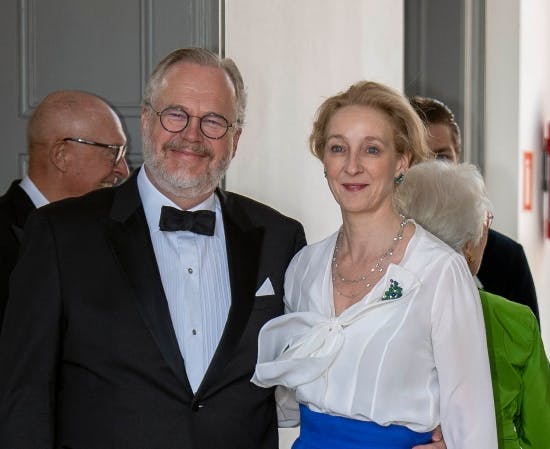 Prinsesse Alexandra og grev Michael Ahlefeldt-Laurvig Bille.