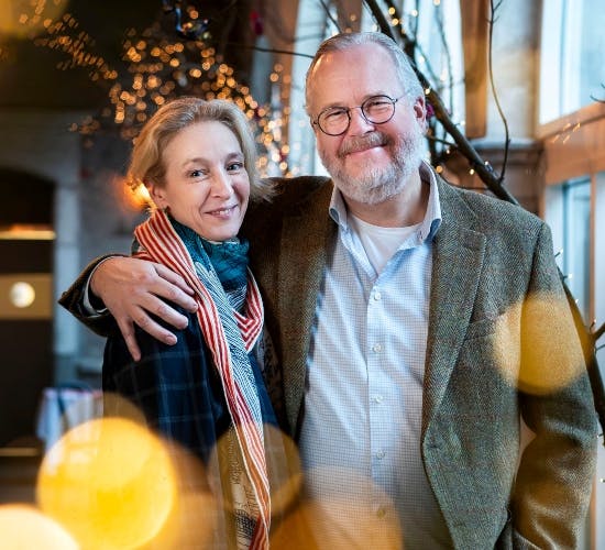 Prinsesse Alexandra og grev Michael Ahlefeldt-Laurvig Bille.