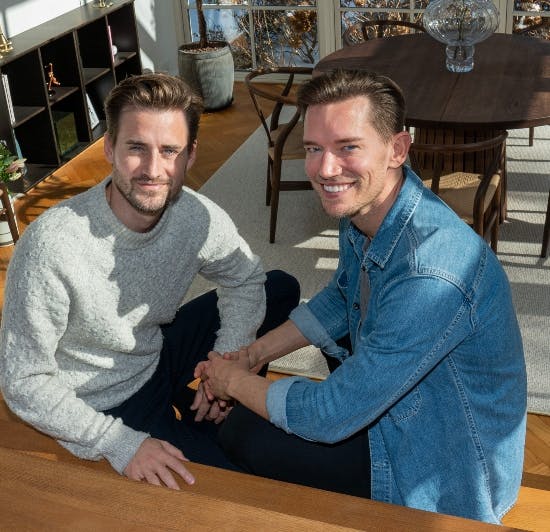 Frederik Haun og Morten Kjeldgaard.