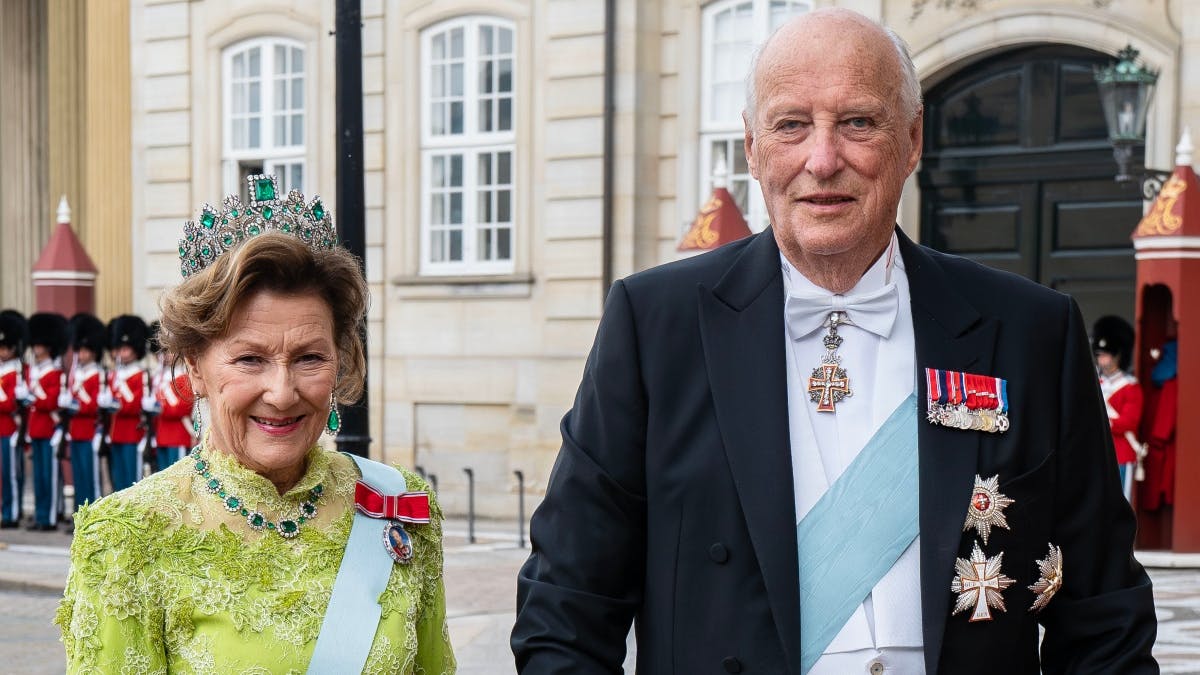 Dronning Sonja og kong Harald