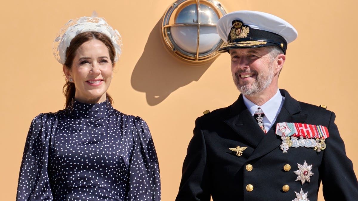 Dronning Mary og kong Frederik