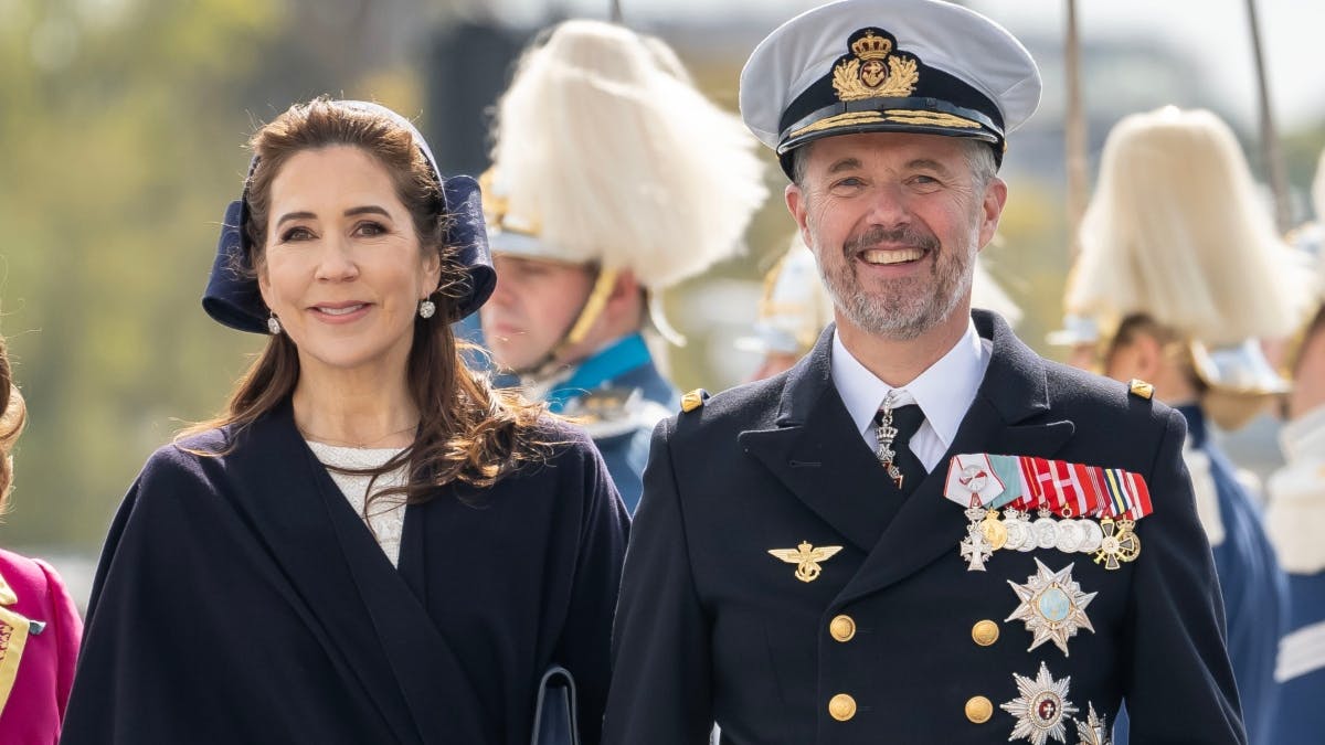 Dronning Mary og kong Frederik