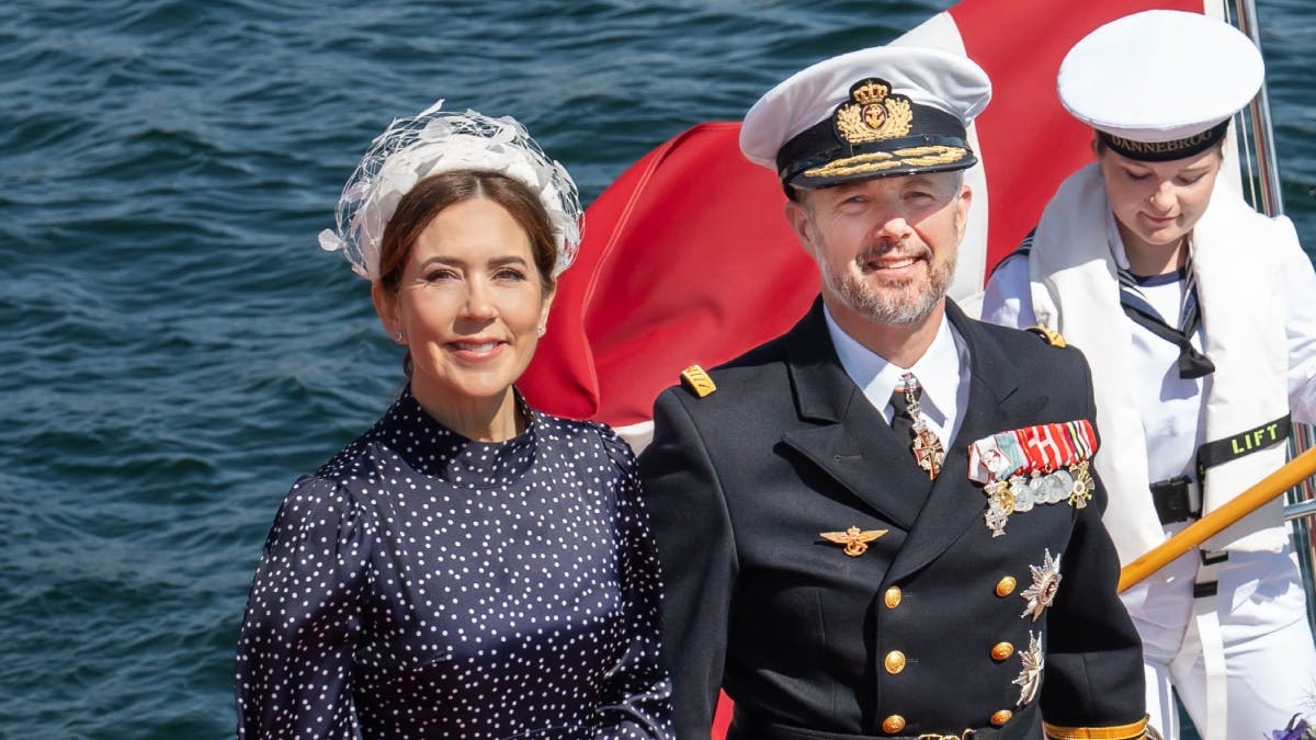 Dronning Mary og kong Frederik