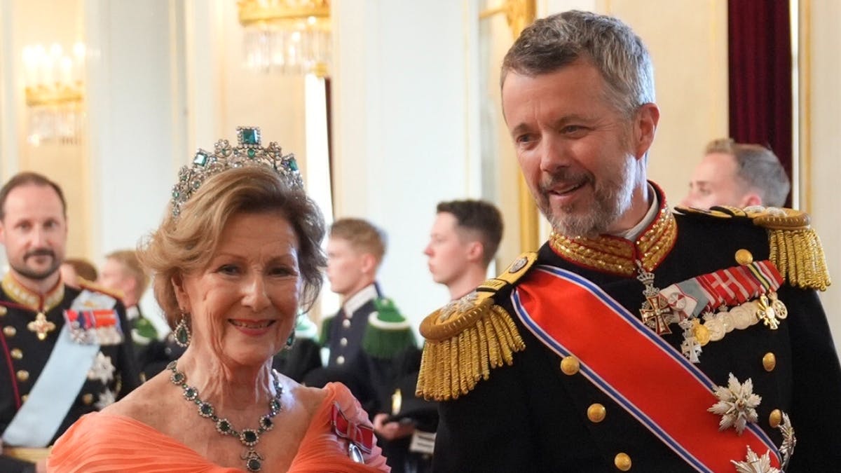 Dronning Sonja og kong Frederik