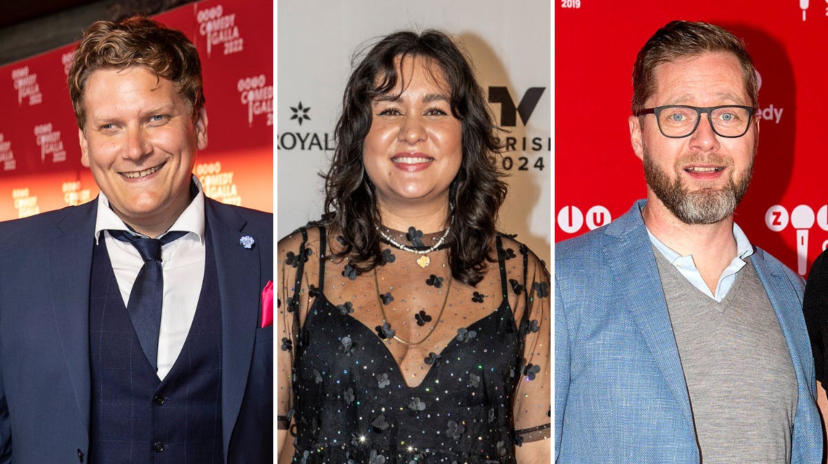 Heino Hansen, Natasha Brock og Lasse Rimmer. 