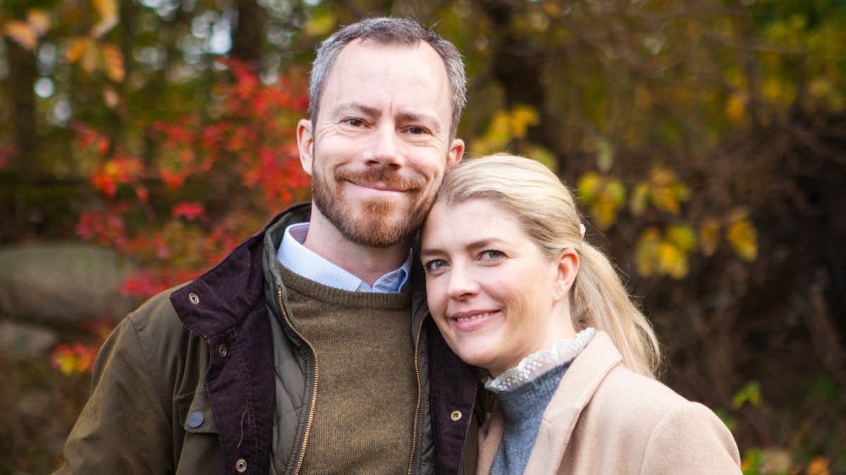 Jakob Ellemann-Jensen og hustruen Anne Marie.