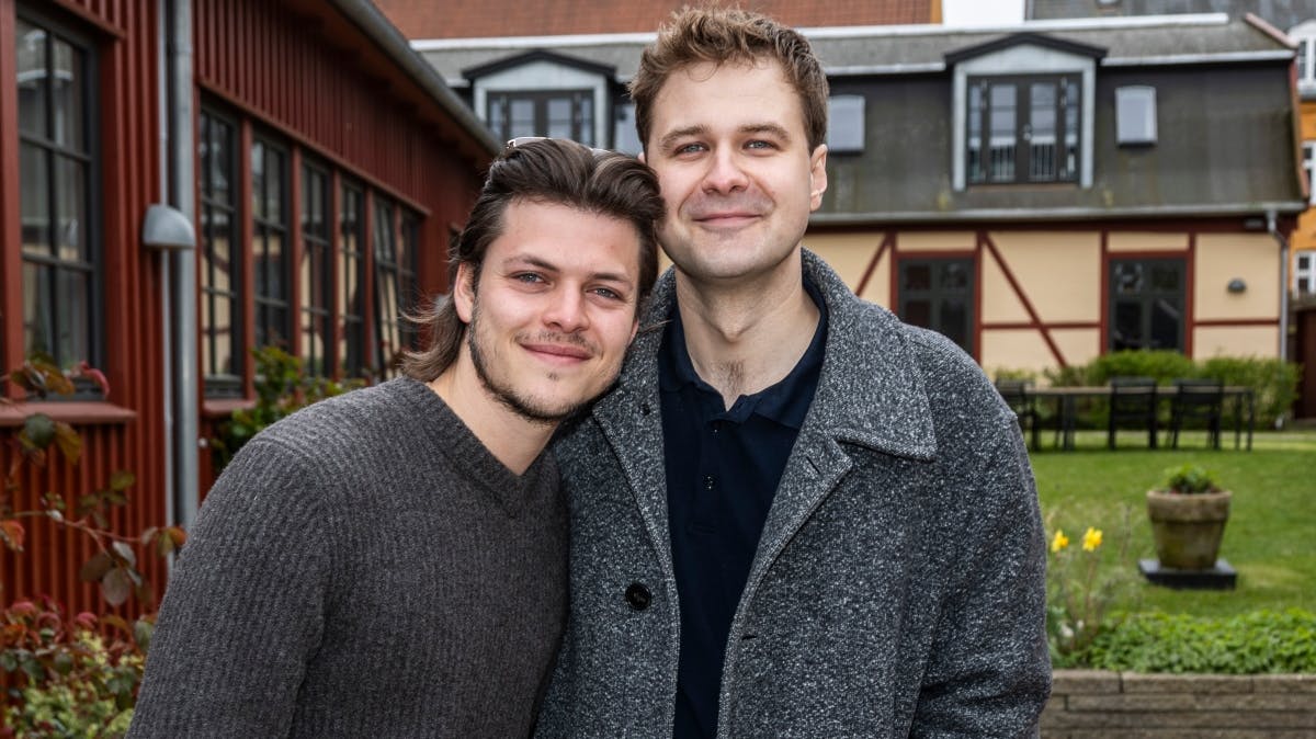 Alex Høgh Andersen og Magnus Haugaard