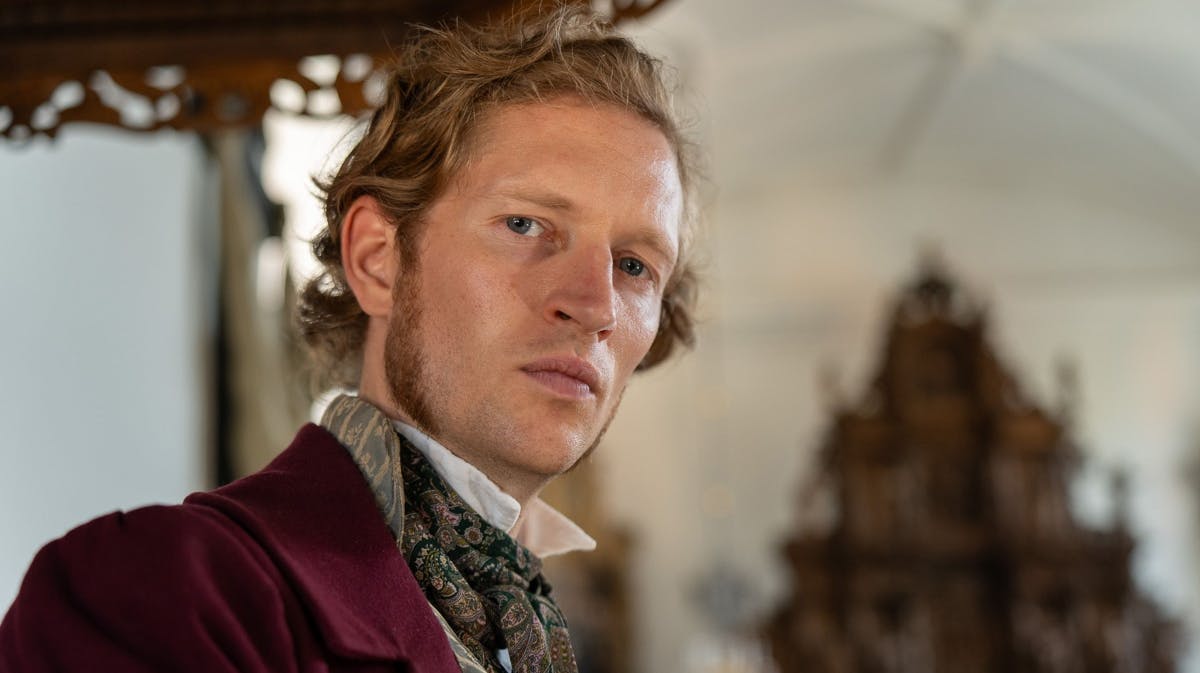 Mads Reuther som Grundtvig i DR's "Grundtvig"