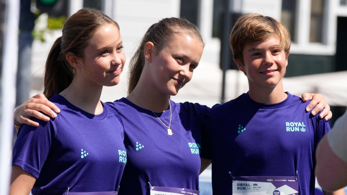 Prinsesse Josephine, prinsesse Isabella og prins Vincent&nbsp;