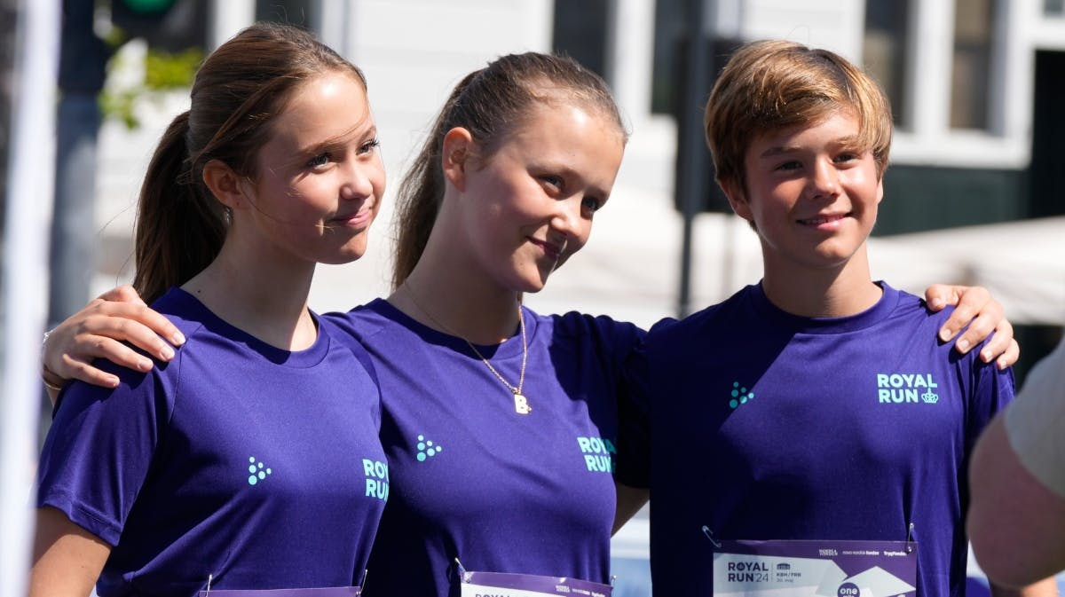 Prinsesse Josephine, prinsesse Isabella og prins Vincent 