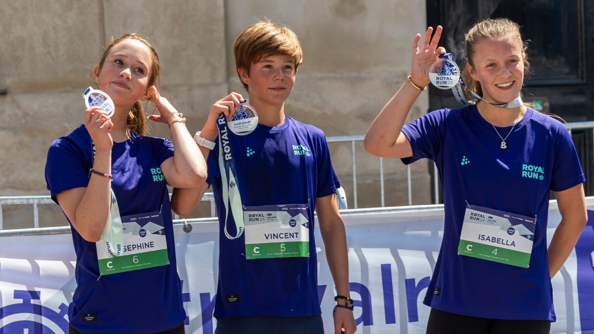 Prinsesse Josephine, prinsesse Isabella og prins Vincent.&nbsp;