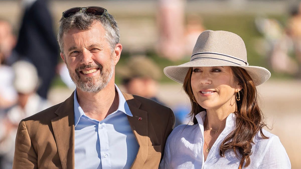 Kong Frederik og dronning Mary. Arkivfoto.