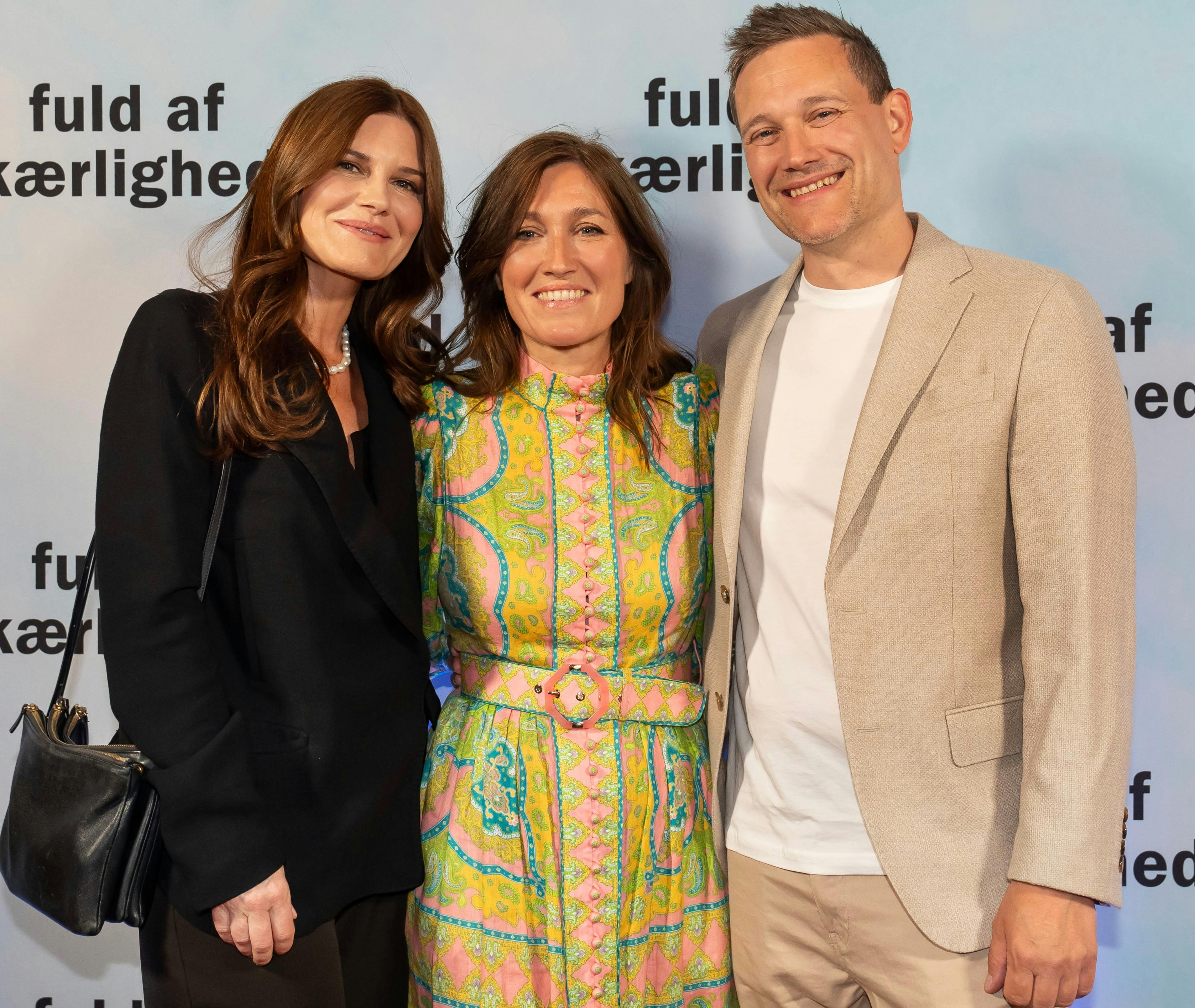 Pernille, Christina og Vagn Rosendahl.