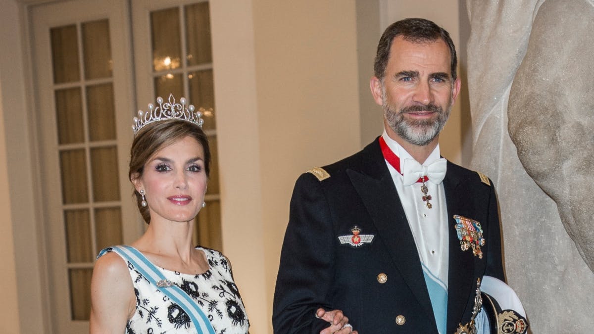 Dronning Letizia og kong Felipe
