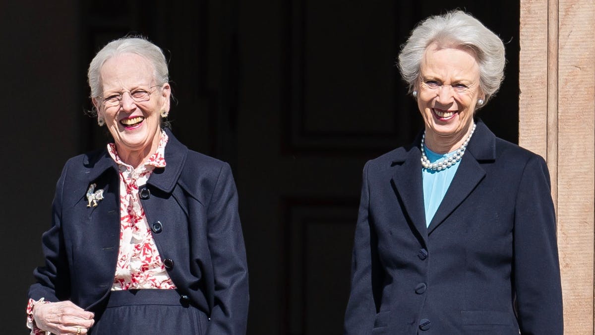 Dronning Margrethe og prinsesse Benedikte