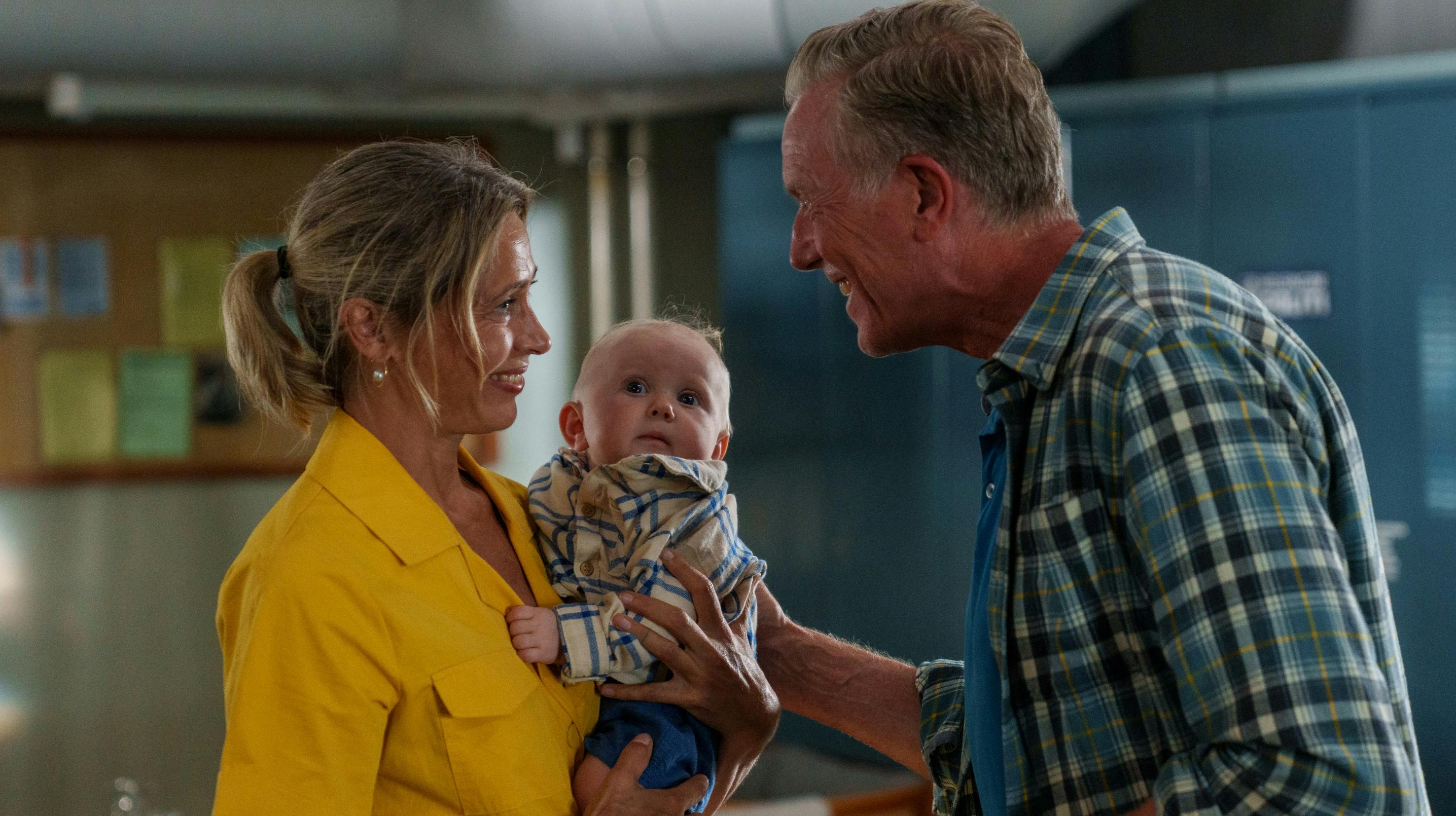 Marianne, lille Svend og Dan i "Sommerdahl".