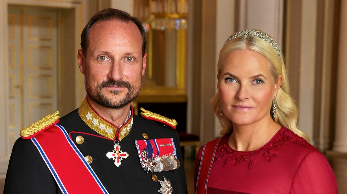 Kronprins Haakon og kronprinsesse Mette-Marit 