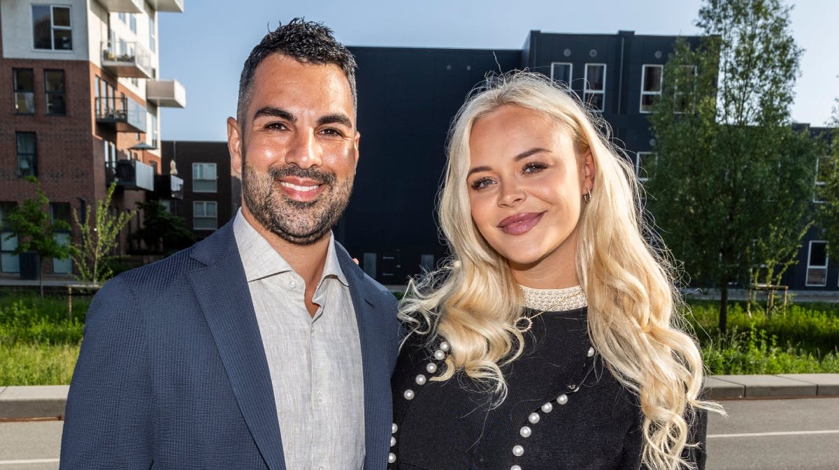 Mortada Haddad og Elvira Pitzner.