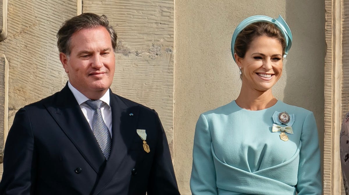 Chris O'Neill og prinsesse Madeleine 