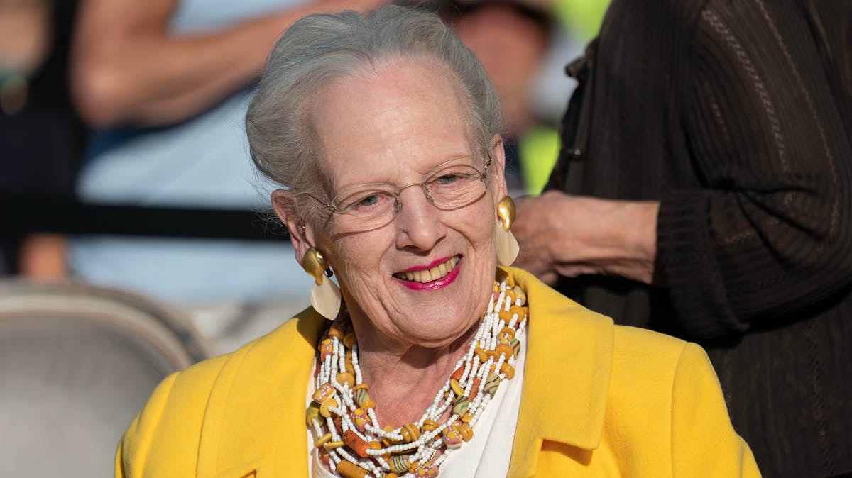 Dronning Margrethe.