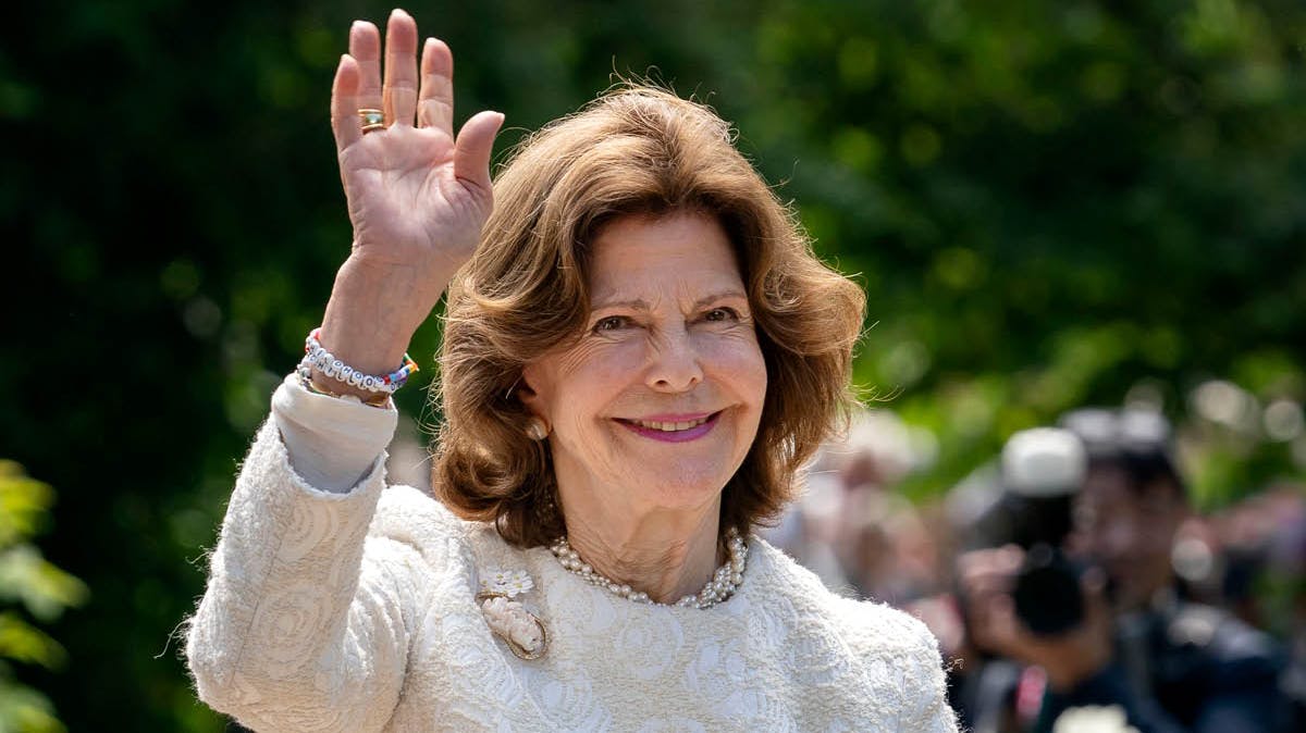 Dronning Silvia.