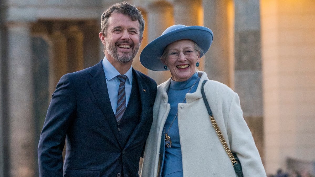 Kong Frederik og dronning Margrethe