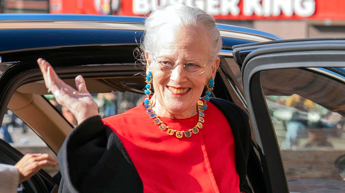 Dronning Margrethe.