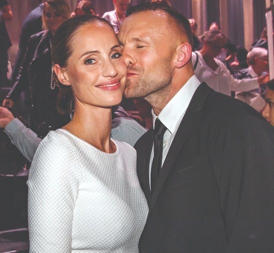 Mikkel Kessler og Lea Hivdt Kessler.