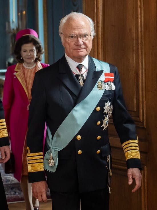 Kong Carl Gustaf og dronning Silvia. 